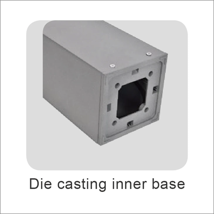 Landscape Outdoor Lawn Lamp Waterproof IP65 Driveway Yard Lighting Round Pole Street Post Top Light Led Solar Garden Light