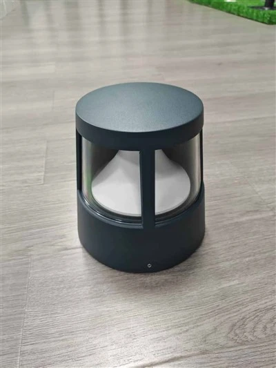 بلک اینٹی-UV LED بولارڈ چائنا لیڈ آؤٹ ڈور بولارڈ